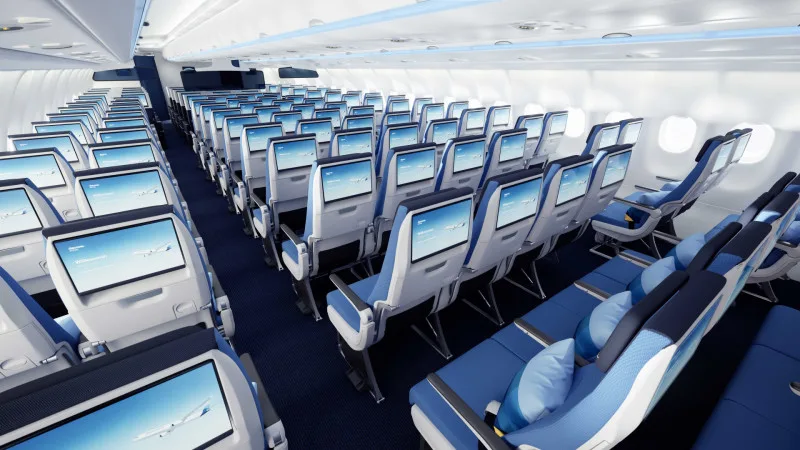 Miles & More economy cabin, illustrating context for the HON Circle article.