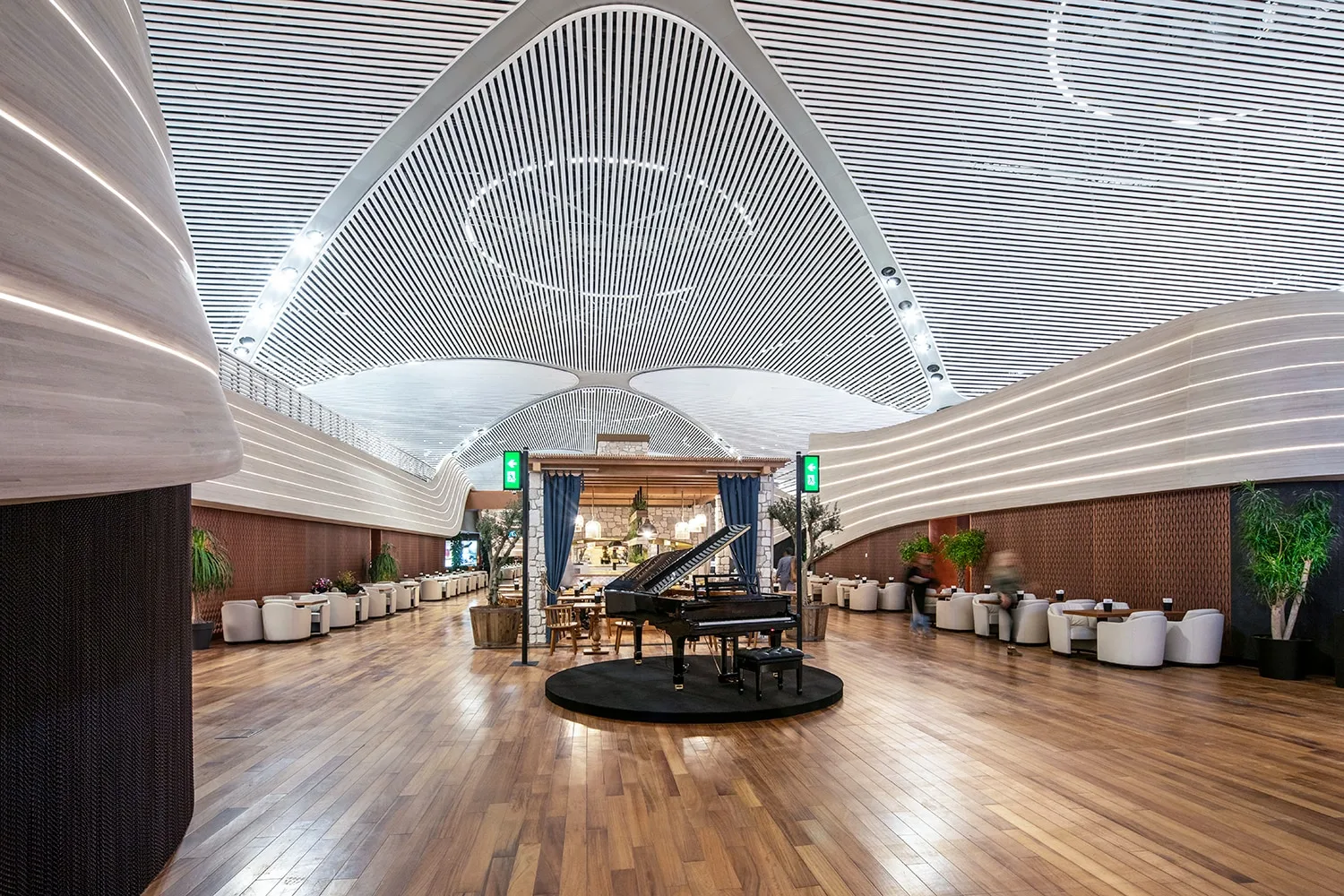 Miles & Smiles lounge interior, illustrating context for the Elite Plus article.