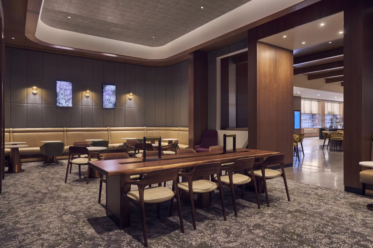 American AAdvantage lounge interior, illustrating context for the Platinum Pro article.