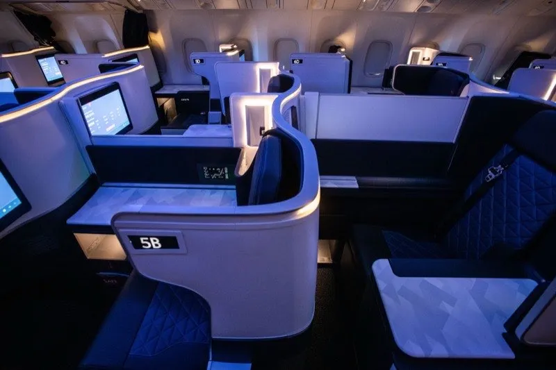 Delta 767 Delta One cabin, representative image for SkyMiles guide