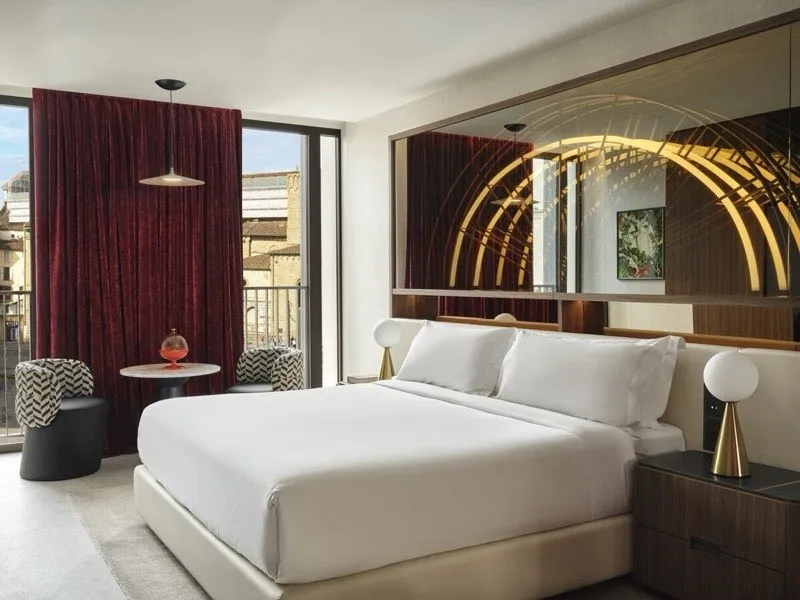 Hotel suite interior, representative image for Marriott Bonvoy guide