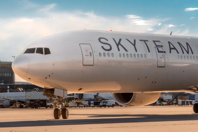 SkyTeam alliance livery aircraft, representative image for SkyTeam guide
